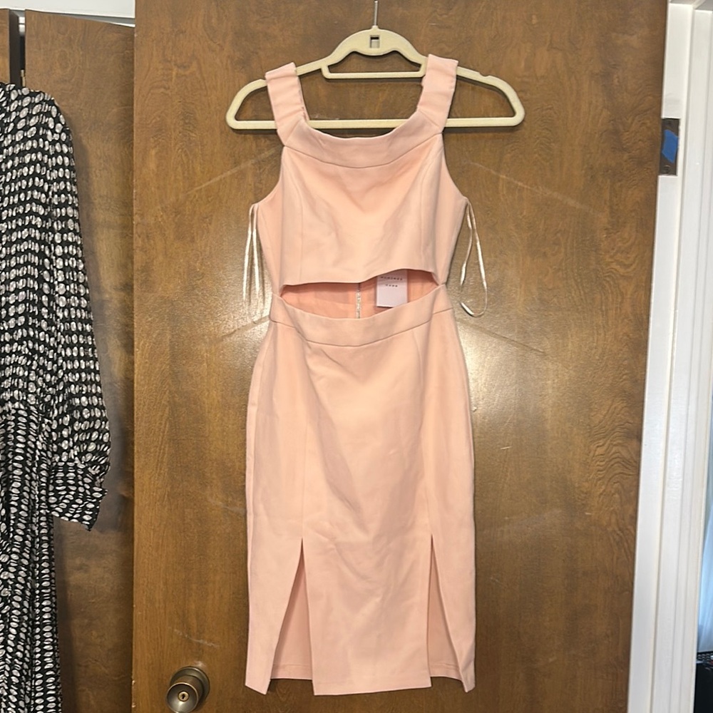 Endless Rose Blush Pink Dress with cutout